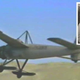 (Aircraft screenshot from The Flight of the Phoenix; Mantz photo public domain)